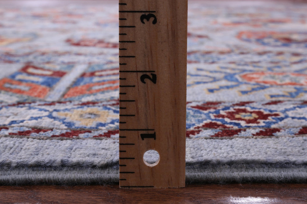 Super Turkmen Ersari Handmade Wool Rug 8' 1" X 9' 9" - Q15632