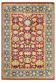 Mogul, One-of-a-Kind Hand-Knotted Area Rug Red, 6'1"x8'9"