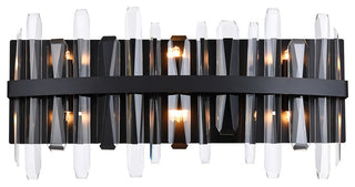 Modern Black 6-Light Bath Sconces