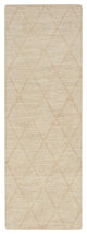 Nourison Wool Haven 2' x 6' Beige Modern Indoor Rug