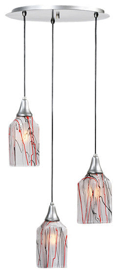 19W Licorice 3 LT Cascading Pendant