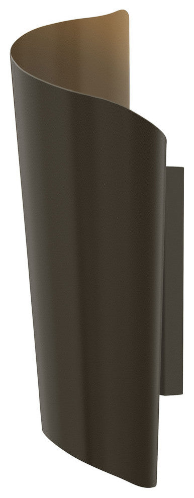 Hinkley Surf Outdoor Medium Wall Mount Lantern, Bronze