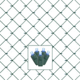 120Lt 4'X6' Led Blue/Gw Wa Twkle Net