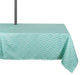 DII Aqua Diamond Outdoor Tablecloth With Zipper