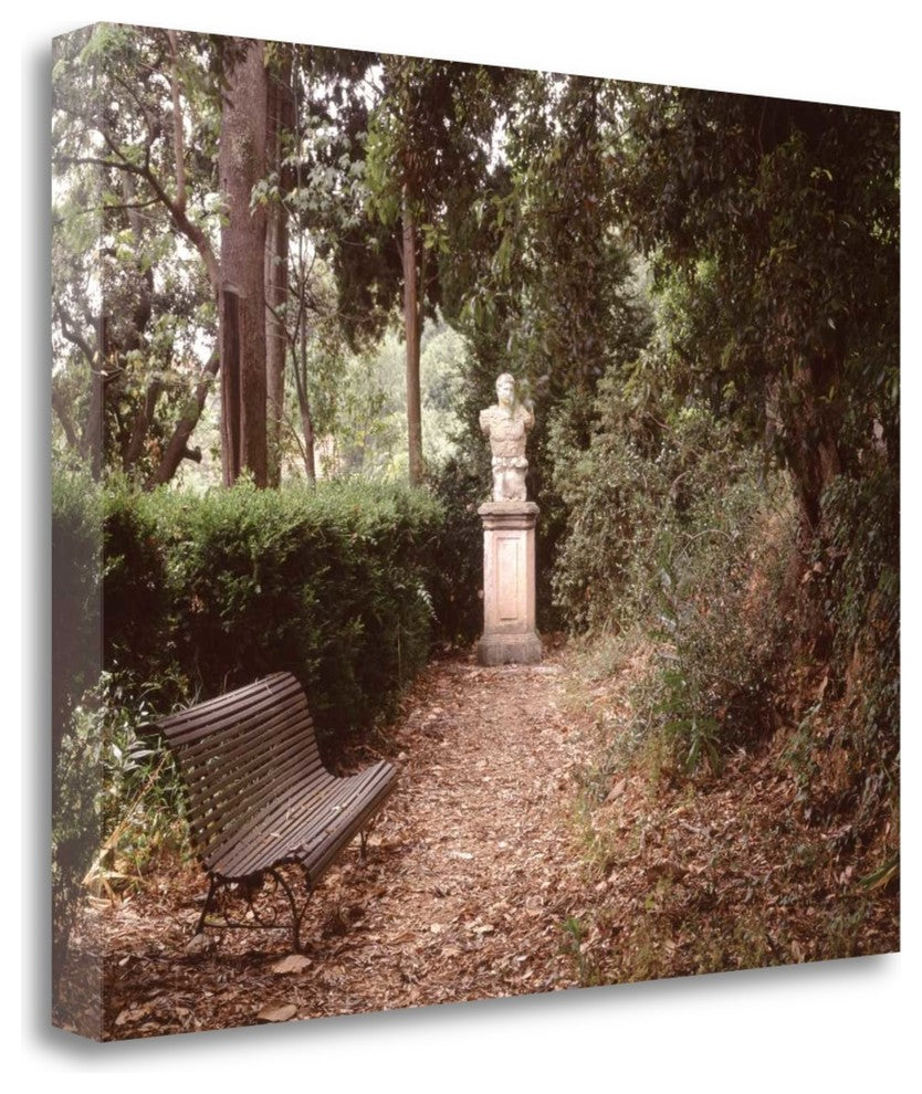 "Banc De Jardin - 23" By Alan Blaustein, Giclee Print on Gallery Wrap Canvas