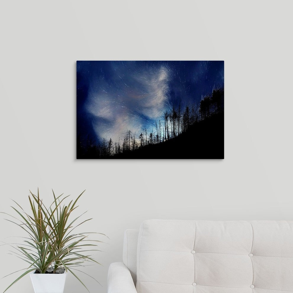 "Lost" Wrapped Canvas Art Print, 24"x16"x1.5"