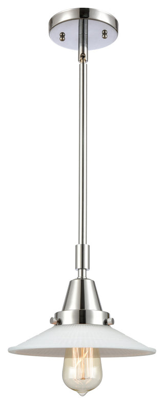 INNOVATIONS LIGHTING 447-1S-PC-G1-LED Halophane Mini Pendant