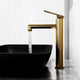 VIGO Sterling 11" H Single Handle Single Hole Bathroom Vessel Faucet, Matte Brushed Gold