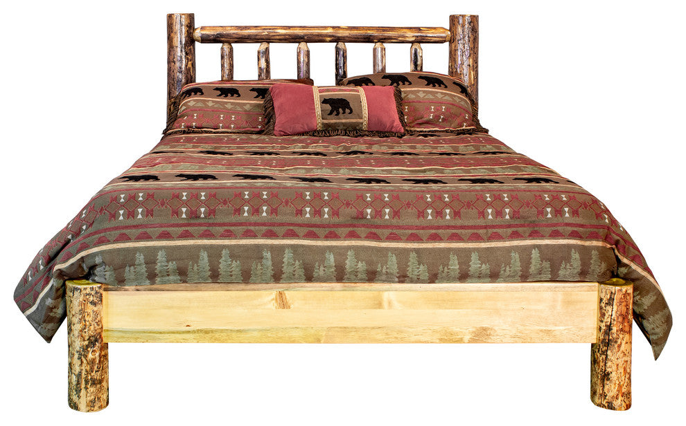 Glacier Country Collection Platform Bed, Full