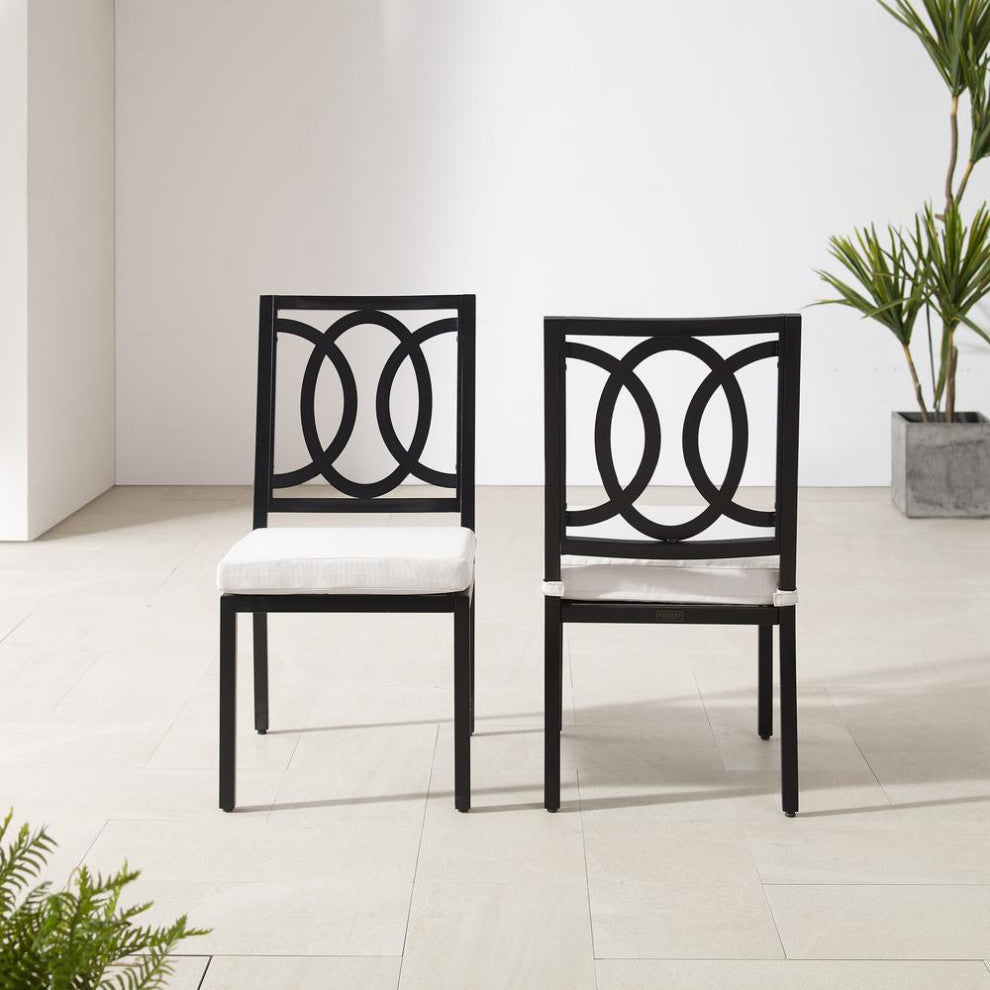 Chambers 2Pc Outdoor Metal Dining Chair Set