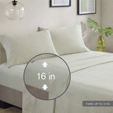 Madison Park Essentials Jaxon Stripe Comforter Set With Bed Sheets