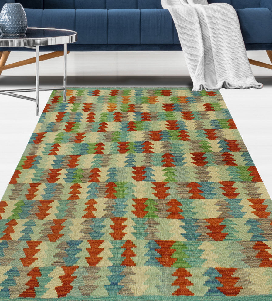 Sangat Kilim Bashra Lt. Brown Rug