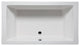 Malibu Rincon Rectangle Soaking Bathtub 66x36x22 White