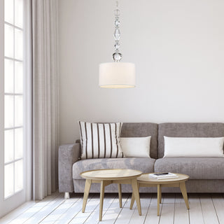 Evi 1-Light Mini-Pendant, Chrome