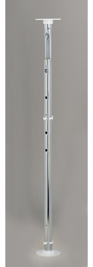 Polymer Full Circle 2-Shelf Lazy Susan for Corner Base Cabinets, White, 24"W