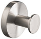 Elie Bathroom Robe and Towel Hook, Brushed Nickel