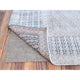 Arctic Blue, Vintage Persian Kerman, Pure Wool Hand Knotted Rug, 7'9"x10'1"
