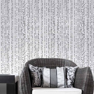 Rain Wall Stencil, Reusable Stencils For DIY Wall Decor