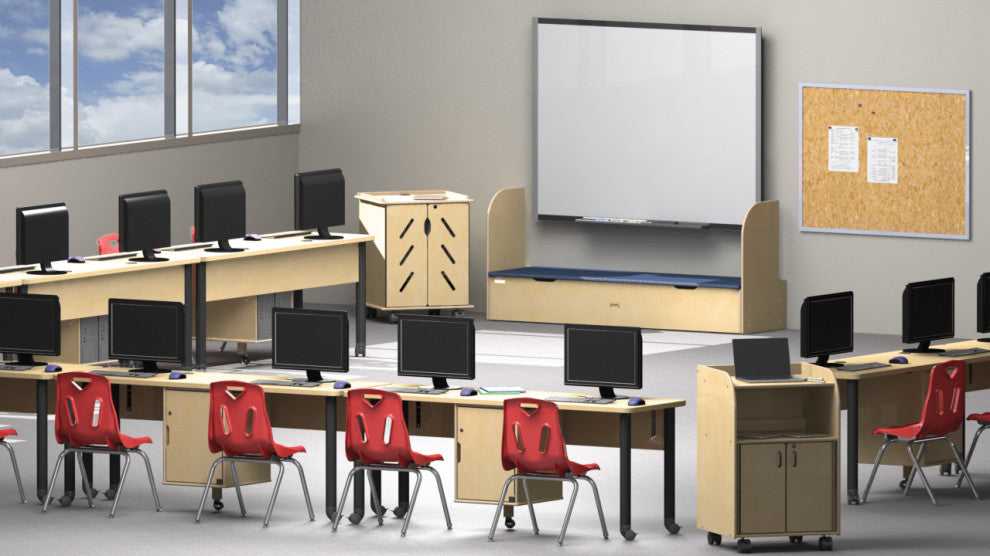 Jonti-Craft Dual Computer Lab Table