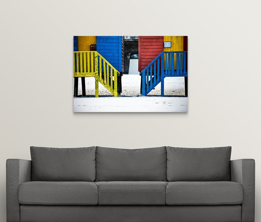 "Primaries" Wrapped Canvas Art Print, 48"x32"x1.5"