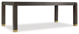 Curata Rectangle Dining Table With 2-20" Leaves