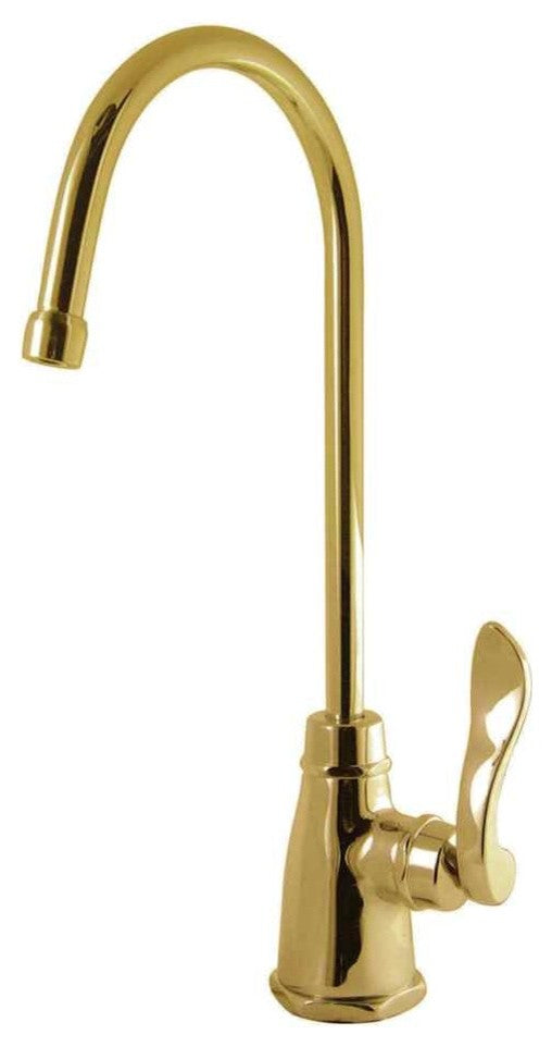 Kingston Brass NuWave French Cold Water Filtration Faucet, Polished Brass
