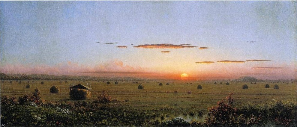 Martin Johnson Heade Ipswich Marshes Wall Decal