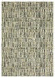 Sarasota Gridwork Indoor Area Rug, Green, 3'10" x 5'5"