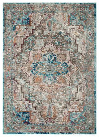 Safavieh Aria Ara119E Vintage/Distressed Rug, Beige/Blue, 5'1"x7'6"