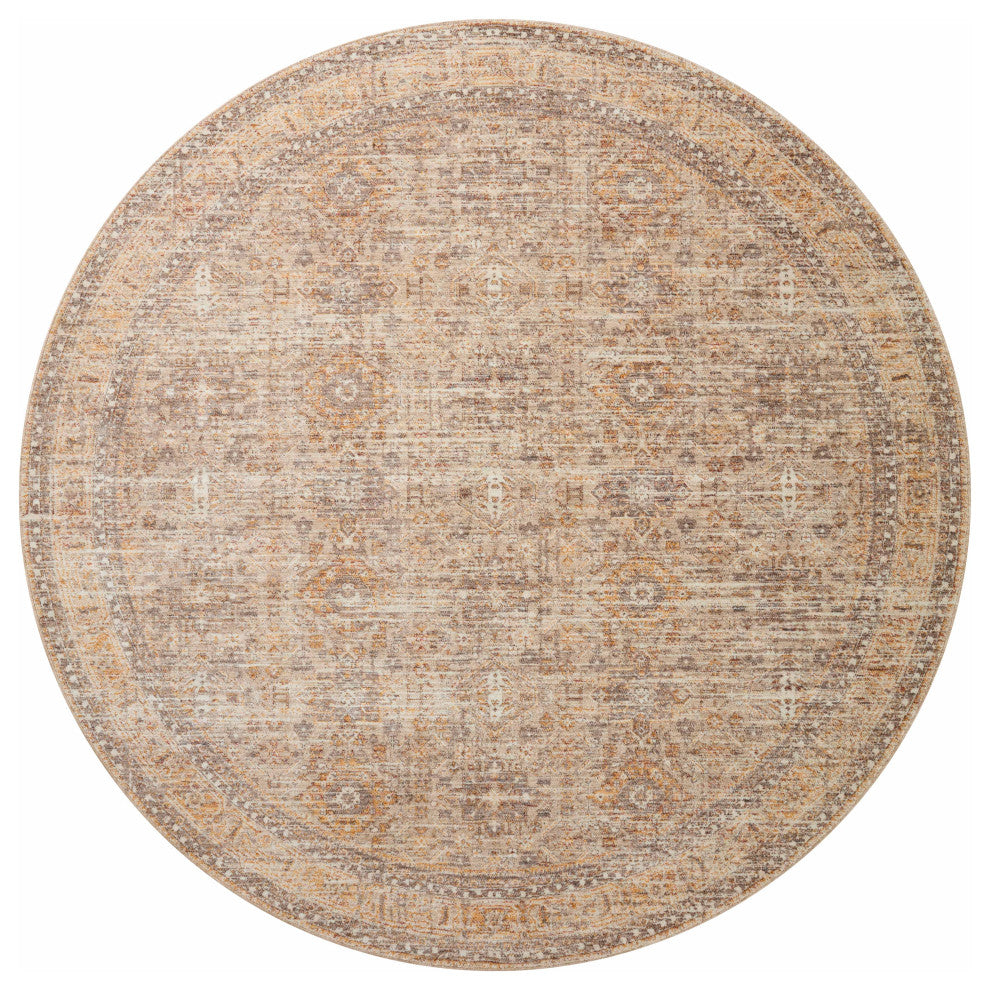 Angela Rose x Loloi Blake Oatmeal / Spice 11'-6" x 15'-7" Area Rug