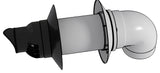 3"x5" Concentric Kit, elbow and wall plates