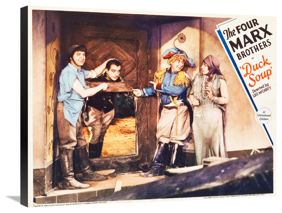 "Marx Brothers - Duck Soup 05" Canvas by Hollywood Photo Archive, 30x23"