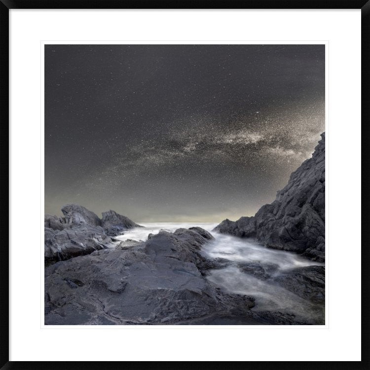"Where Is The Moon" Framed Digital Print by Stoyan Hristov, 32"x32"