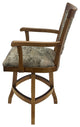 Swivel Wood Counter 26" 30" Extra Tall 34" Bar Stool 400, Poet Desert - Ct, 26"