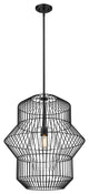 Zlite 1941P24-MB 1-Light Pendant, Clear