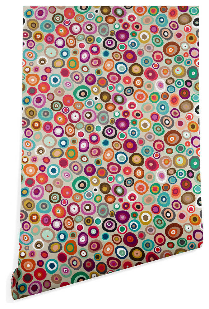 Deny Designs Sharon Turner Freckle Spot Wallpaper, Multi, 2'x8'