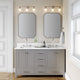 3-Light 22" Bathroom Vanity Light Clear Seedy Glass, Satin Nickel