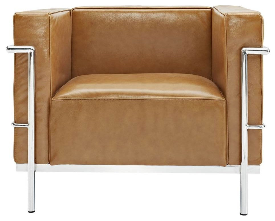 Modway Charles Grande Armchair, Tan