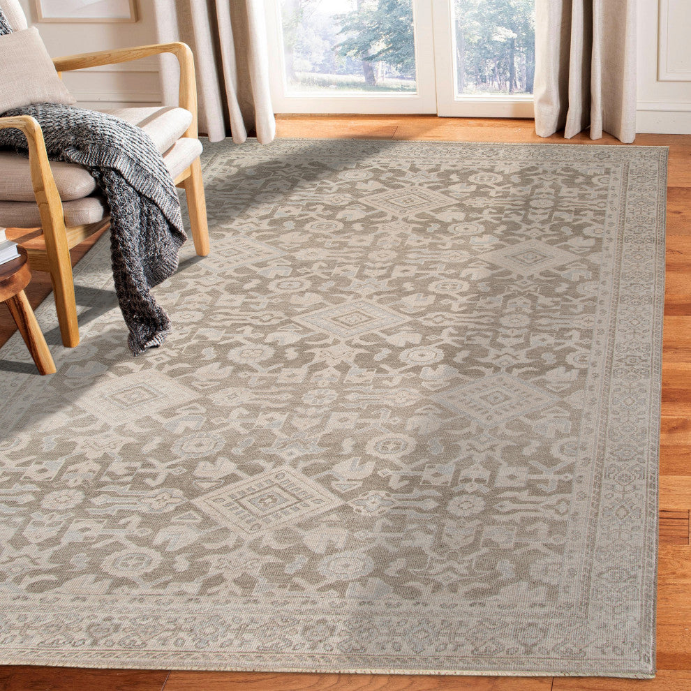 Ainsley Mesilla Area Rug, Taupe, 8' x 10', Bordered