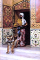 Rudolph Ernst The Pasha's Favourite Tiger, 18"x27" Gallery Wrapped Canvas