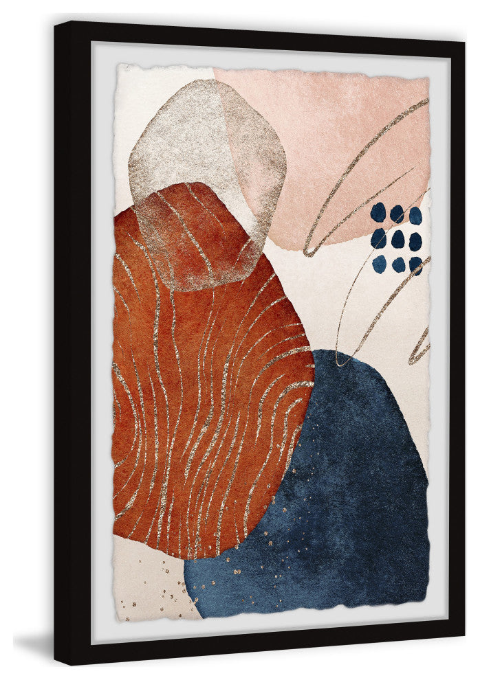 "Lost Direction" Framed Painting Print, 30x45