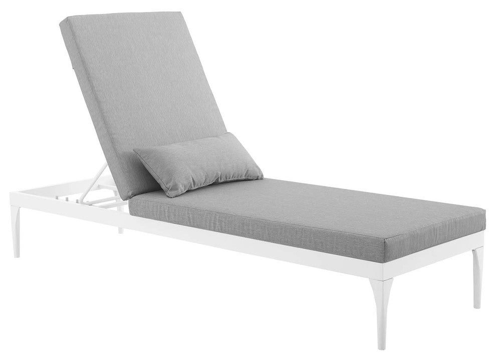 Perspective Cushion Outdoor Patio Chaise Lounge Chair