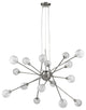 Modern Multi Light Geometric Hanging Chandelier Light