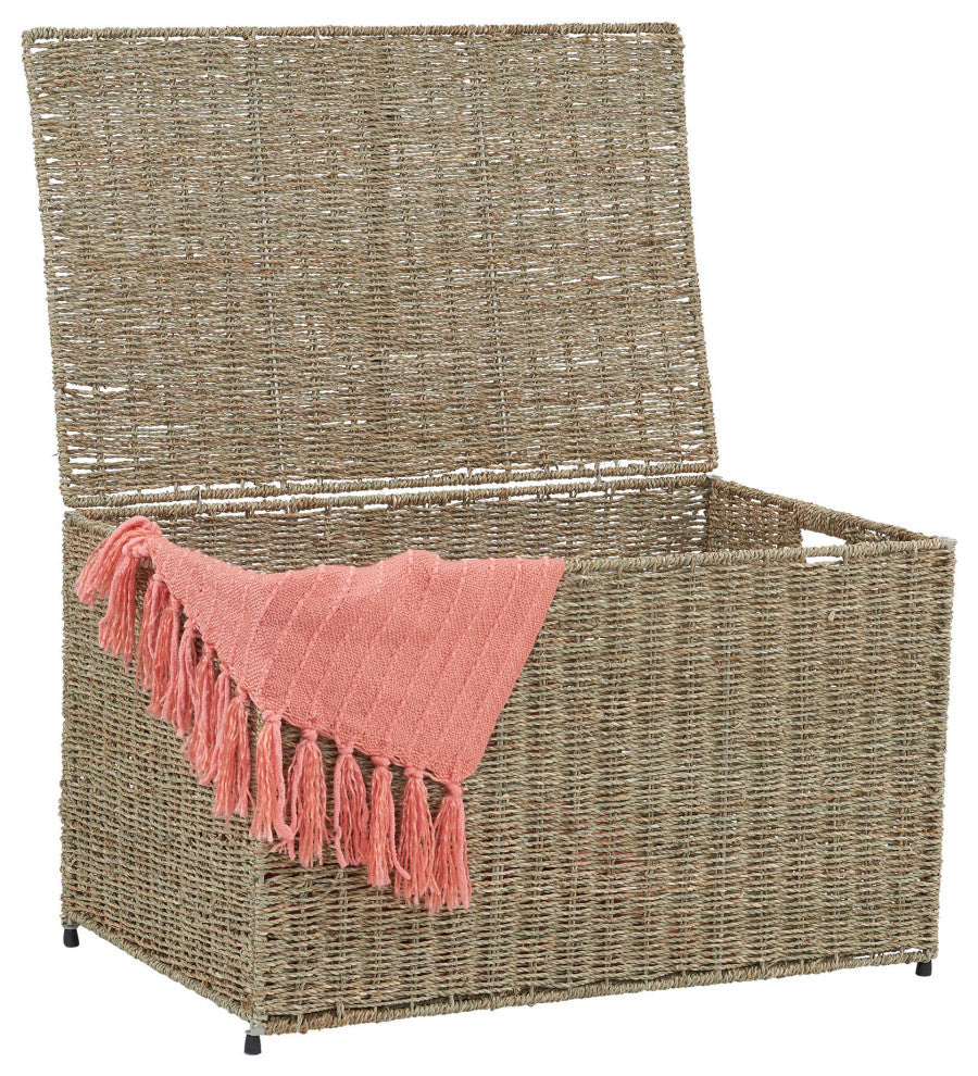 Large Wicker Sturge Chest, Seagrass, Natural