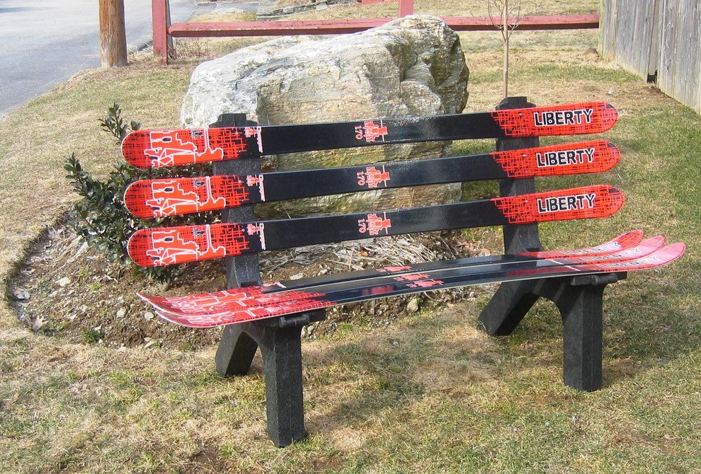 Snow Ski Bench