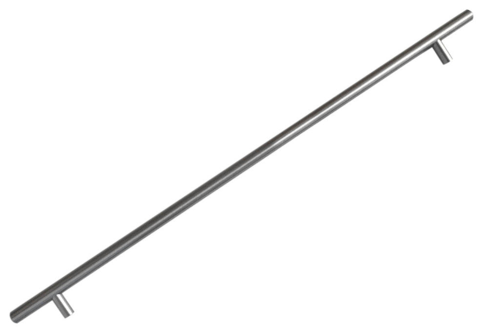 Celeste Bar Pull Outdoor Use Powder Coated Brushed Nickel Stainless, 17"x20"