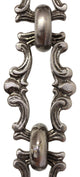 RCH Hardware Brass Vintage Chandelier Chain, Various Finishes, Antique Nickel, W