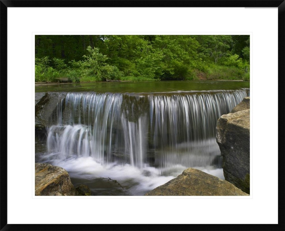 Sand Creek Cascades In Osage Hills State Park, Oklahoma, 30"x24"