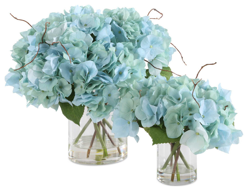 Uttermost Tranquil Blooms, Glass Vases Set of 2