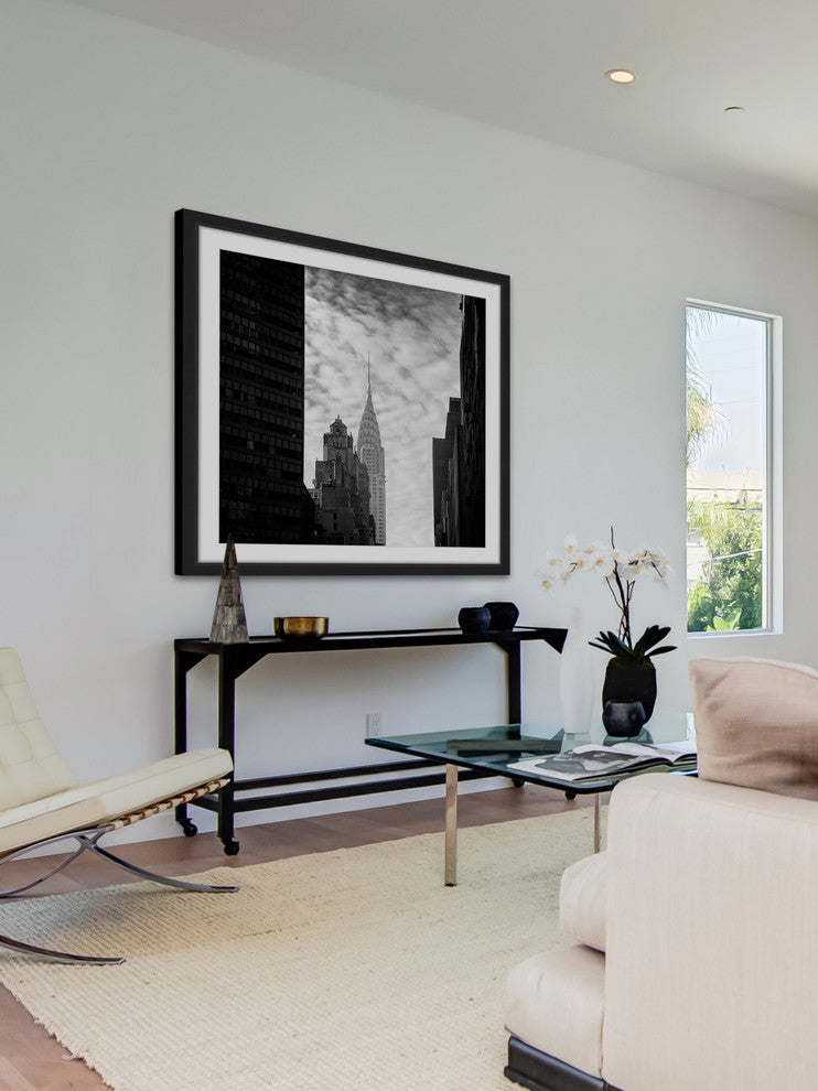 "Chrysler Building New York 2" Framed Painting Print, 32"x32"